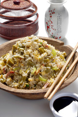 Arroz con nopales. México