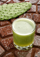 Bebida de nopal. M&eacute;xico