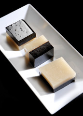 Gelatina de Zapote y Guanabana. México