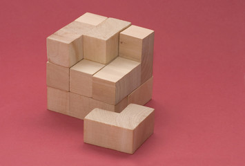 Fototapeta premium Wooden blocks
