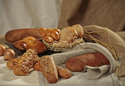 assorted bread