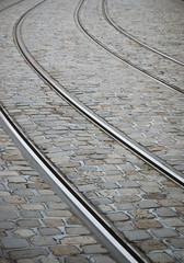 Tram tracks