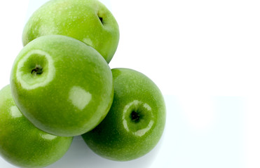 green apples