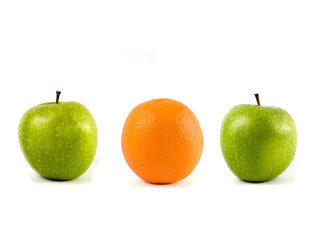 Apples and orange