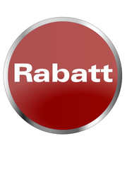 Rabatt rot Button
