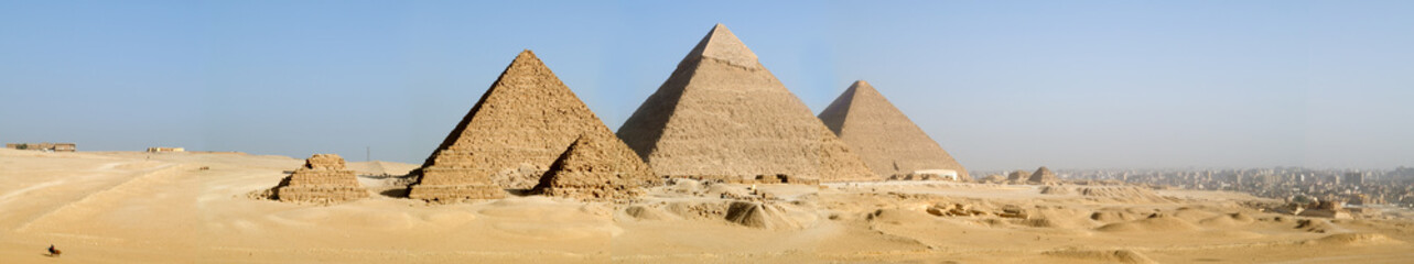 The Giza Pyramids Panorama