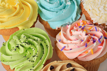 Birthday cupcakes