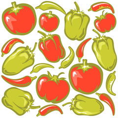 vegetables background