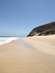 Fototapeta na wymiar Playa de Sotavento - Fuerteventura