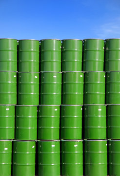 green barrels