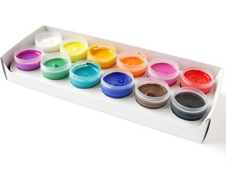 gouache set in box