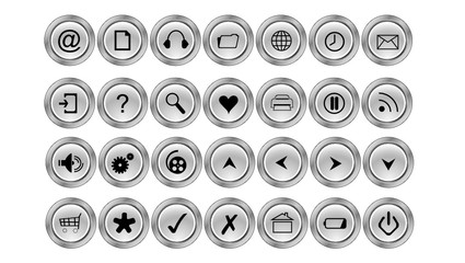 web buttons