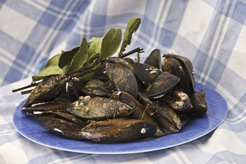 Mejillones crudos