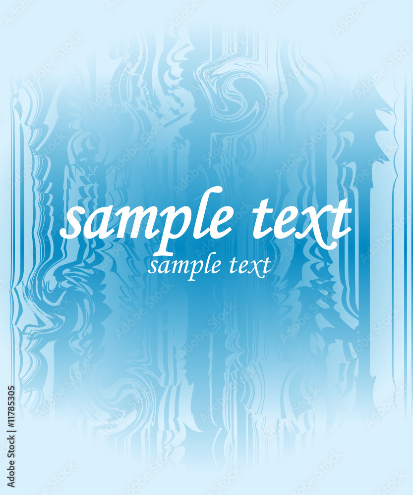 Poster abstract background sample text