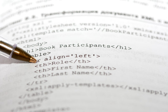 Part of XAML code