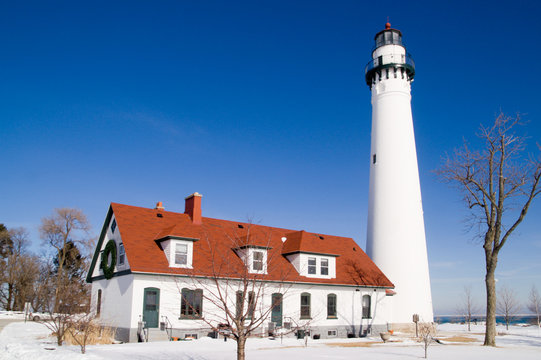 Wind Point Lighthouse, Racine, Wisconsin, USA