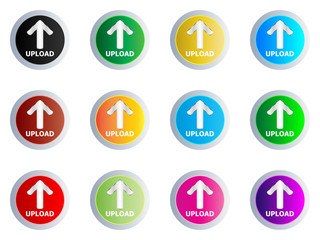upload buttons different colors