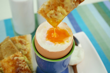 Toast Dipped In Egg
