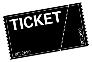 Obraz premium Ticket