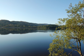 Fototapeta na wymiar Loch view