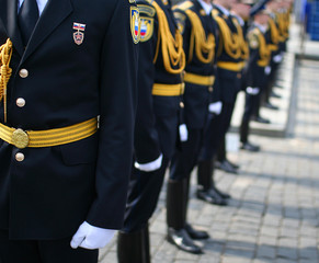 Russian military guardы 9th of May