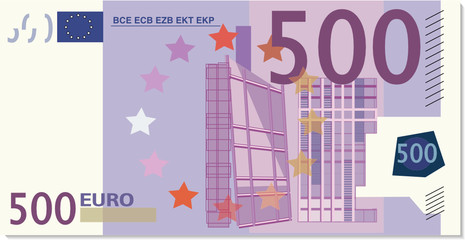 euro 500 - obrazy, fototapety, plakaty