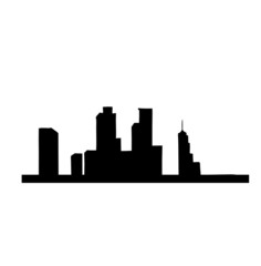 Naklejka premium vector city