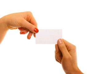 Obraz premium businesscard