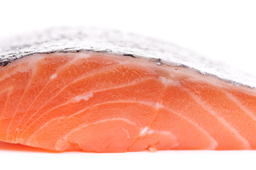 Querschnitt von Lachs