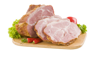 Smoked pork meat