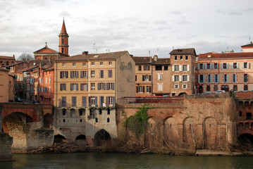 Vieilles maisons à Albi