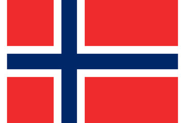 norwegian flag - obrazy, fototapety, plakaty