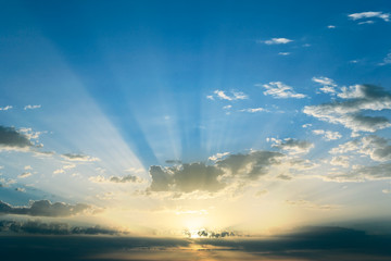 Sky in the morning
