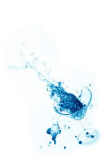 wine being poured into a wine glass