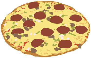 pizza illustration