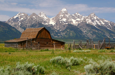 Barn Mormon Row, Grand Teton NP ,