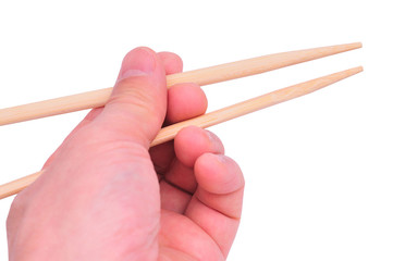 using chopstick