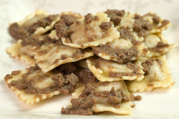 Agnolotti con sugo