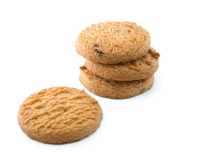 Cookies Isolated on White Background