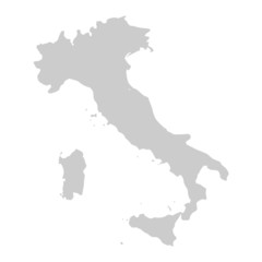 italien-karte - obrazy, fototapety, plakaty