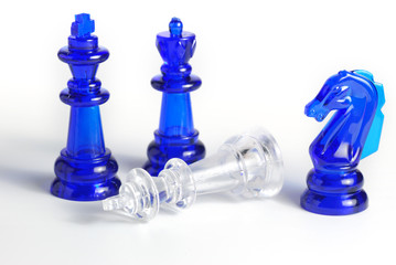 Chess figure isolated