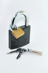 Padlock with Keys