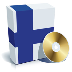 Finnish software box and CD
