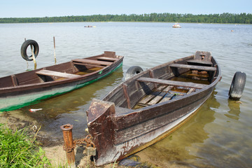 Obraz premium wooden boat