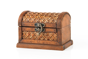 Wooden chest