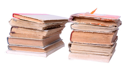 2 cups of vintage books