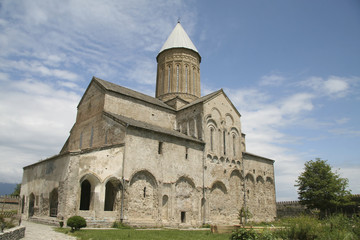 Fototapeta na wymiar Kościół Alaverdi w Kakheti prowincji, Gruzja