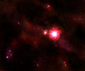 star and red  space galaxy