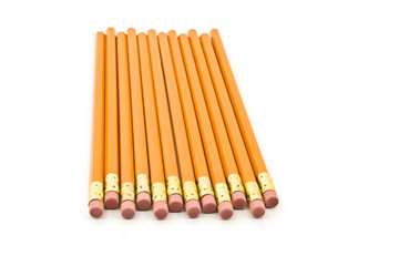 Obraz premium Pencils isolated on a white background
