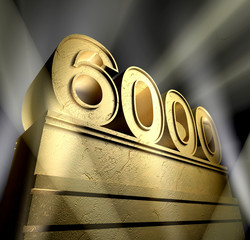 6000 celebration monument